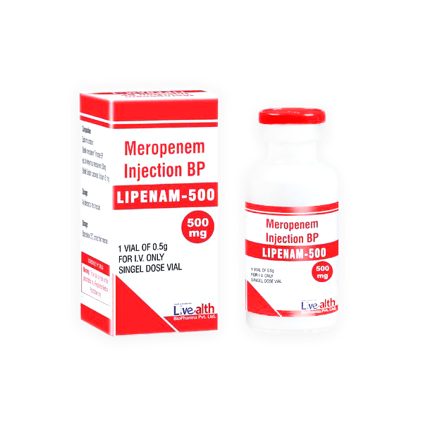 Meropenem 500mg Powder/Injection