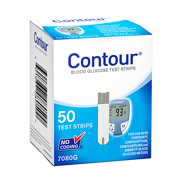 Contour Glycemia Test Strip