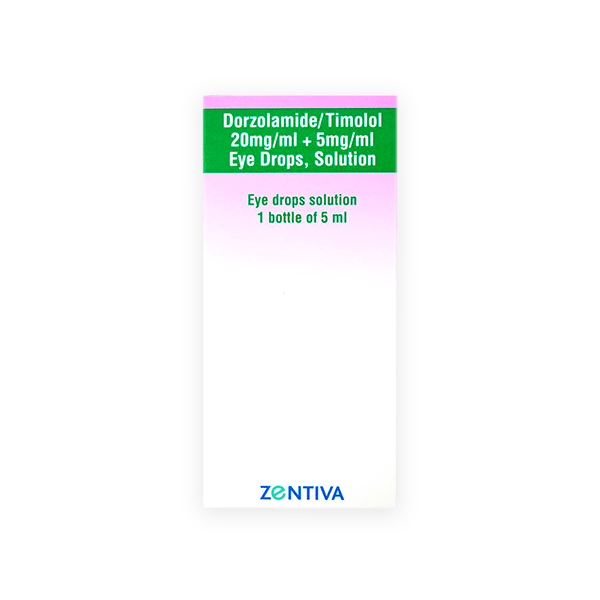 Dorzolamide 20mg/ml+5mg/ml 5ml Eye Drops