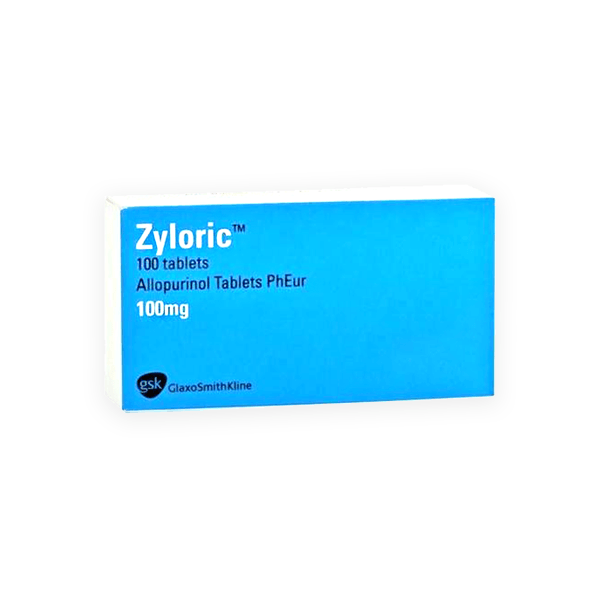 Zyloric 100mg 100 Tablet