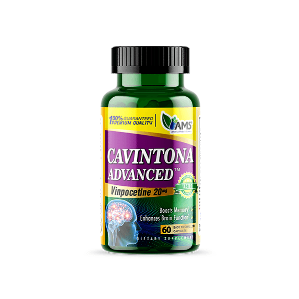 Ams Cavintona Advanced 20mg 60 Capsule