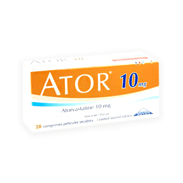 Ator 10mg 28 Tablet (Medis)
