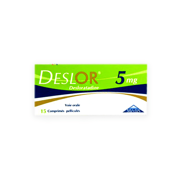 Deslor 5mg 15 Comprimes (Medis)