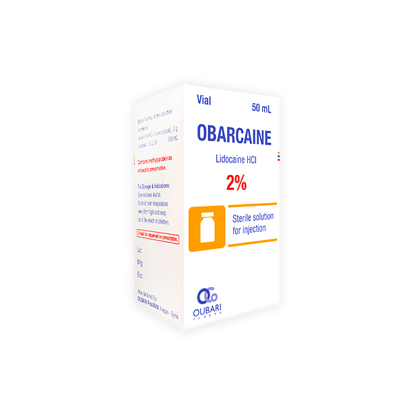 Obarcaine 2% 50ml Vial