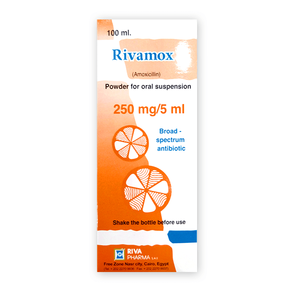 Rivamox 125/5mg/ml 100ml Suspension