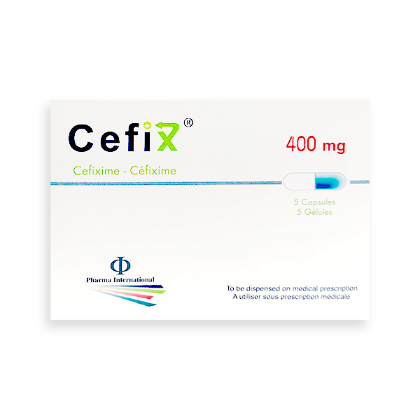 Cefix 400mg 5 Capsule