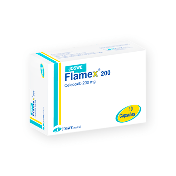 Flamex 200mg 10 Capsule