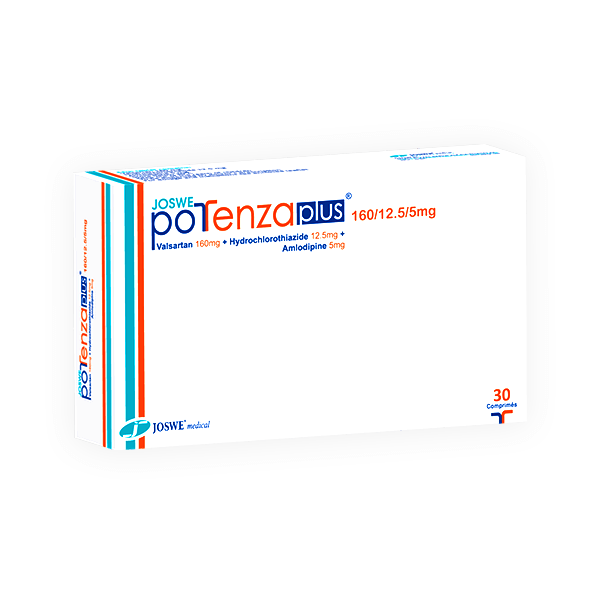 Potenza Plus 160/12.5/5mg 30 Tablet