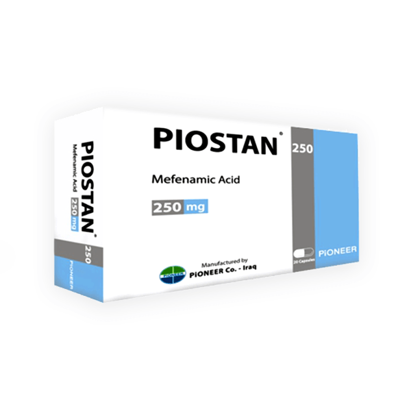 Piostan 250mg 20 Capsule
