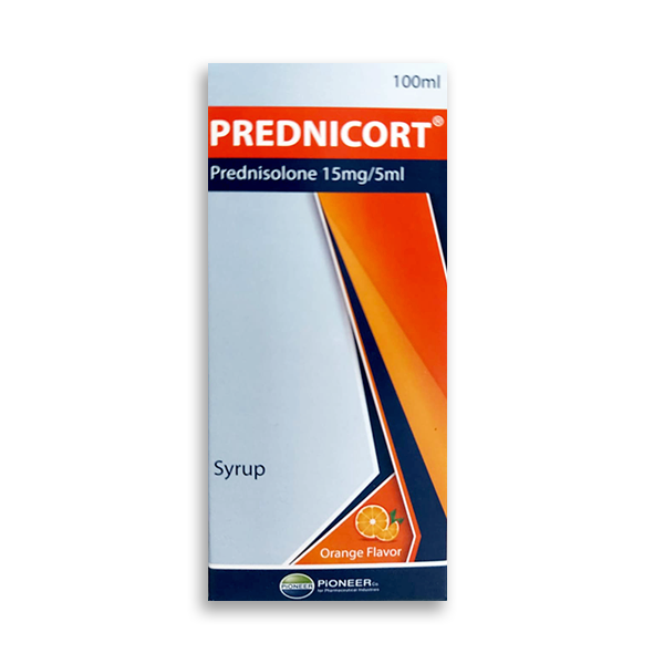 Prednicort 15/5mg/ml 100ml Syrup