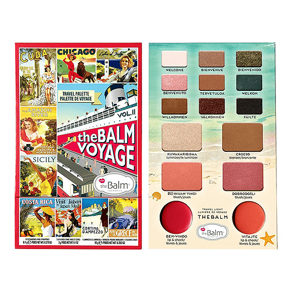 The Balm Voyage Vol 2 Face Palette