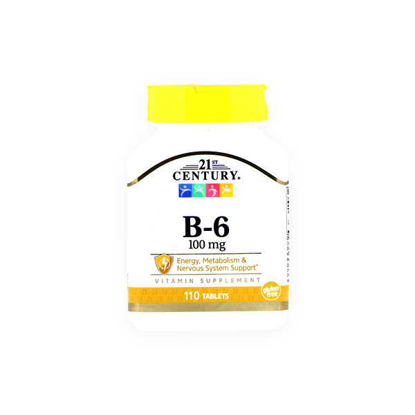 21 Century B-6 100mg 30 Tablet