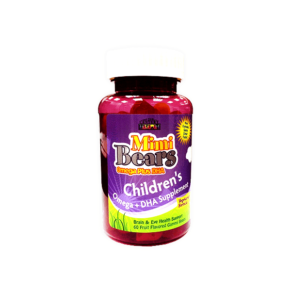21 Century Mimi Bears Omega Plus Dha 60 Gummies