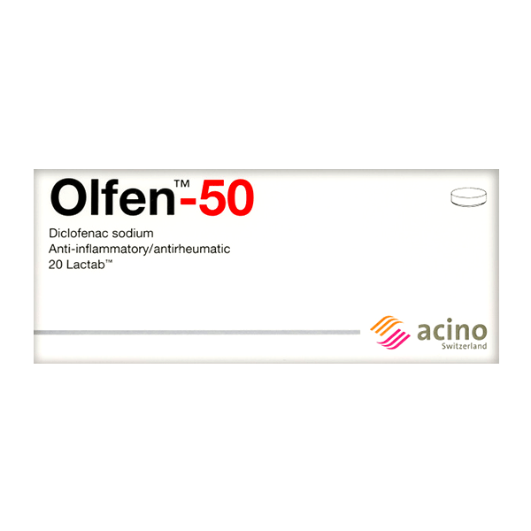 Olfen 50mg 10 Tablet