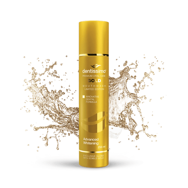 Dentissimo Advanced Whitening Gold Mouthwash