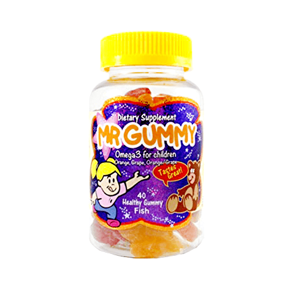 Mr Gummy Omega 3 Orange Children 60 Gummy