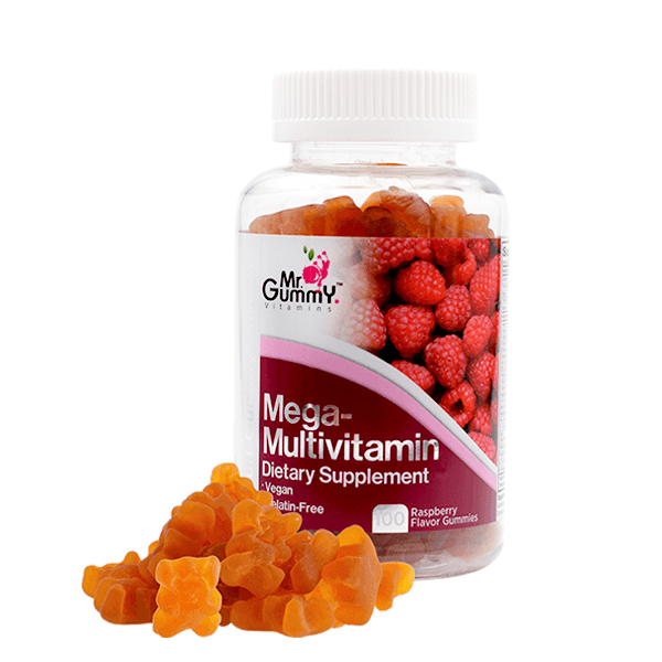 Mr Gummy Mega Multi-Vitamin Adult 100 Gummy
