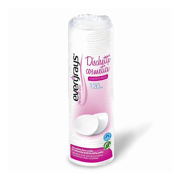 Everyrays Cotton Cosmetic Pads 120Piece