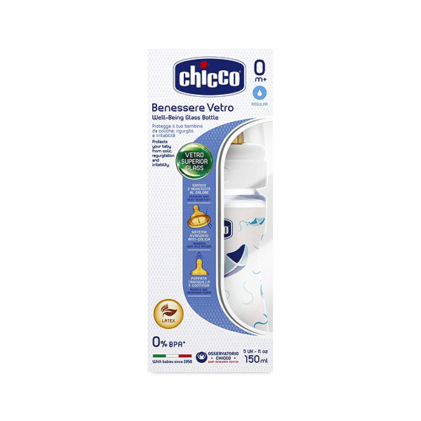 Chicco (27) Benessere Vetro 150ml 0+ mo Bottle