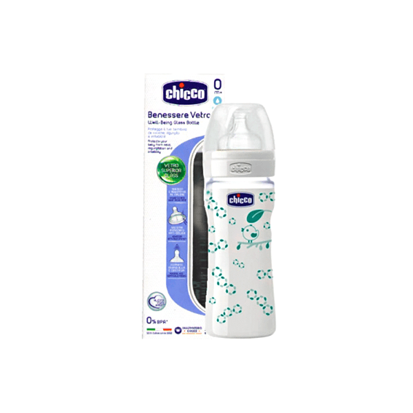 Chicco (25) Benessere Vetro 0+ mo 240ml Bottle