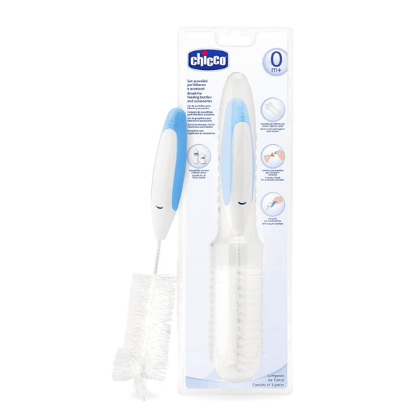 Chicco (128) Bottle+Teat Brush 0+ mo