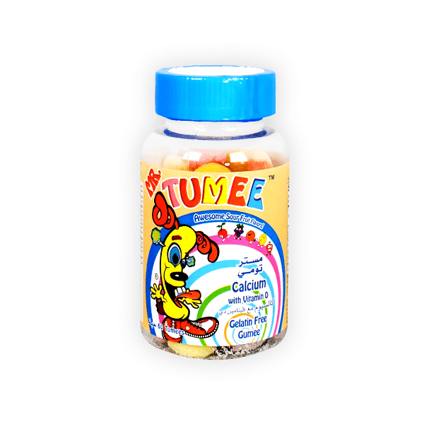 Mr Tumee Calcium Plus +VitD 60 Tablet