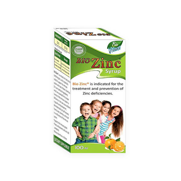 Bio Vitans Zinc 100ml Syrup