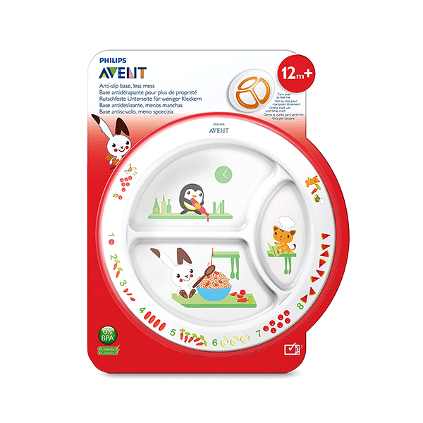 Avent (Scf702/00) Plate For Kids Food
