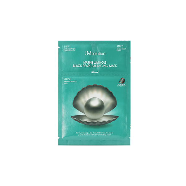 JM Solution Black Pearl Balancing Mask 3Step