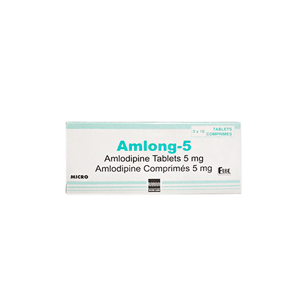 Amlong 5mg 20 Tablet