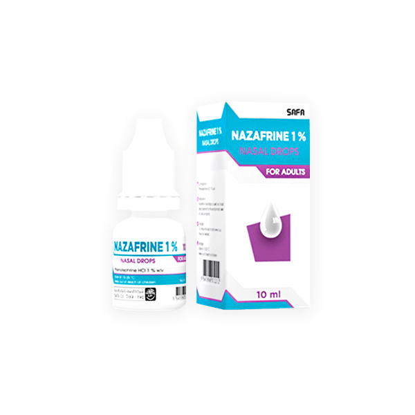 Nazafrine 1% 10ml Nasal Drops